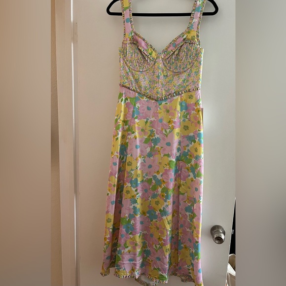 For Love And Lemons Nadine Midi Dress - Picture 4 of 8